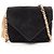 Chanel Coco Mark Diamond Stitch Schultertasche Schwarz
