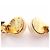 Pendientes Chanel Coco Mark Swing 96P Blanco Dorado - vista 5