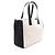 Borsa Tote Chanel New Travel Line MM Nero Bianco - vista 2