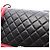 Borsa a tracolla Chanel Boy in pelle di agnello nera e rossa Nero Rosso - vista 10