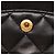 Borsa a tracolla Chanel Matelassé Double Flap Nero - vista 7