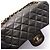 Borsa a tracolla Chanel Matelassé Double Flap Nero - vista 10