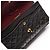 Borsa a tracolla Chanel Matelassé Double Flap Nero - vista 12