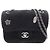 Borsa a tracolla Chanel Matelassé Edelweiss Nero
