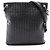 Borsa a tracolla Bottega Veneta Intrecciato Nero
