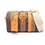 Borsa a tracolla Louis Vuitton x NIGO City Keepall Monogram Stripe Marrone
