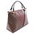 Sac à main Louis Vuitton V Tote MM Monogram Marron Noir Bordeaux - vue 2