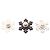 Spilla Louis Vuitton Etoile des Neiges Marrone Argento - vista 2