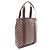 Borsa Cabas Bobour Damier Ebene Louis Vuitton Marrone - vista 2