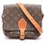 Sac à bandoulière Louis Vuitton Cartouchiere MM Monogram Marron