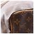 Louis Vuitton Keepall Bandoulière 55 Boston Bag Marrone - vista 7
