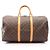Bolsa Boston Louis Vuitton Keepall 50 Monogram Marrom