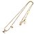 Louis Vuitton LOUIS VUITTON Collana LV Iconic Necklace D'oro - vista 3