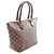 Borsa Tote Louis Vuitton Saleya PM Damier Ebene Marrone - vista 2