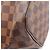 Borsa Tote Louis Vuitton Saleya PM Damier Ebene Marrone - vista 7