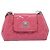 Chanel Mademoiselle Lock Chain Quilted Patent Rosa