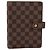 Copertina Agenda Louis Vuitton Damier Canvas Marrone