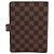 Copertina Agenda Louis Vuitton Damier Canvas Marrone - vista 2