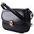 Céline Celine Vintage Triomphe Flap Leather Medium Schwarz - Ansicht 2