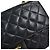 Chanel Timeless - Classic Double Flap Quilted Lambskin Medium Azul marino - vista 4