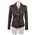 Philosophy di Alberta Ferretti chaqueta de algodón marrón Castaño