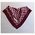 Foulard in seta monogram Christian Dior Oblique Bianco Bordò - vista 2