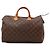 Borsa Louis Vuitton Speedy 30 Monogram Canvas Marrone Monogramma