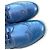 Prada Scarpe stringate Brogue in pelle blu uomo - vista 2