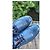 Prada Scarpe stringate Brogue in pelle blu uomo - vista 7
