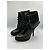 Stivaletti stringati Christian Dior in pelle nera Nero - vista 2