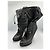 Stivaletti stringati Christian Dior in pelle nera Nero - vista 9
