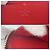 Louis Vuitton Cartera Zippy Clemence Damier Ebene Monedero Rojo Castaño - vista 5