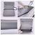 Chanel Borsa a tracolla Deauville Wallet On Chain in tessuto grigio - vista 5