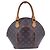 Louis Vuitton Borsa Ellipse PM in canvas monogram marrone - vista 3