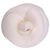 Timeless Chanel Spilla vintage a forma di fiore di camelia in tessuto bianco