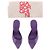 Autre Marque GIA BORGHINI Pumps aus Leder Violett Größe 40 Lila - Ansicht 7
