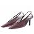 Autre Marque ARMARIUM Pumps aus Leder Lila Größe 39 Bordeaux