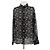 Autre Marque Camicia in seta stampata Nero
