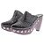 Alaïa Chaussures Le Sabot en cuir noir Black