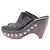 Alaïa Chaussures Le Sabot en cuir noir Black - view 2