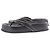 Autre Marque GIA BORGHINI Keilabsatz Flip-Flops Leder Schwarz Größe 39 - Ansicht 2