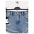 Autre Marque ONE TEASPOON Blue Cotton Shorts Size 25 - view 2