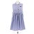 Miu Miu Mini vestido de cuadros Vichy Azul