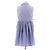Miu Miu Mini vestido de cuadros Vichy Azul - vista 2