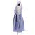 Miu Miu Mini vestido de cuadros Vichy Azul - vista 4