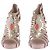 Hermès Décolleté shell in pelle di lucertola Beige - vista 3