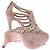 Hermès Décolleté shell in pelle di lucertola Beige - vista 4
