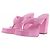 Autre Marque Zeppe GIA BORGHINI in pelle rosa