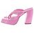 Autre Marque Zeppe GIA BORGHINI in pelle rosa - vista 2