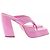 Autre Marque Zeppe GIA BORGHINI in pelle rosa - vista 6